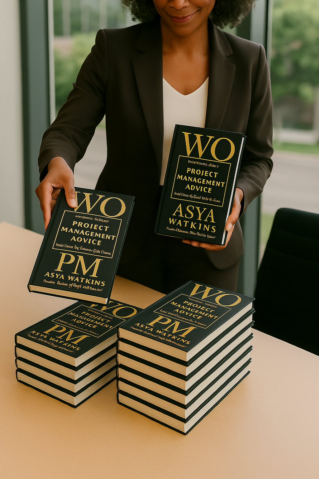 50 Books – Company Bulk Order + Special Edition Hardcover + Audiobook: The Little Black Book of Project Management AdviceCopy)