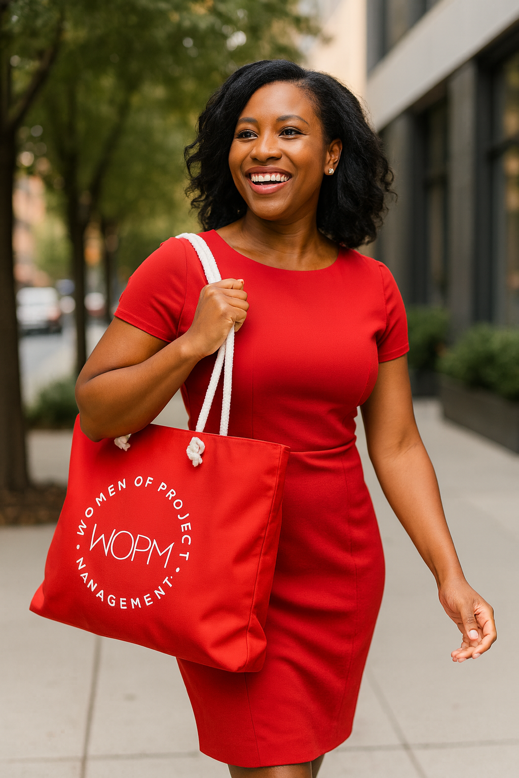 Crimson Empowering Weekender Bag