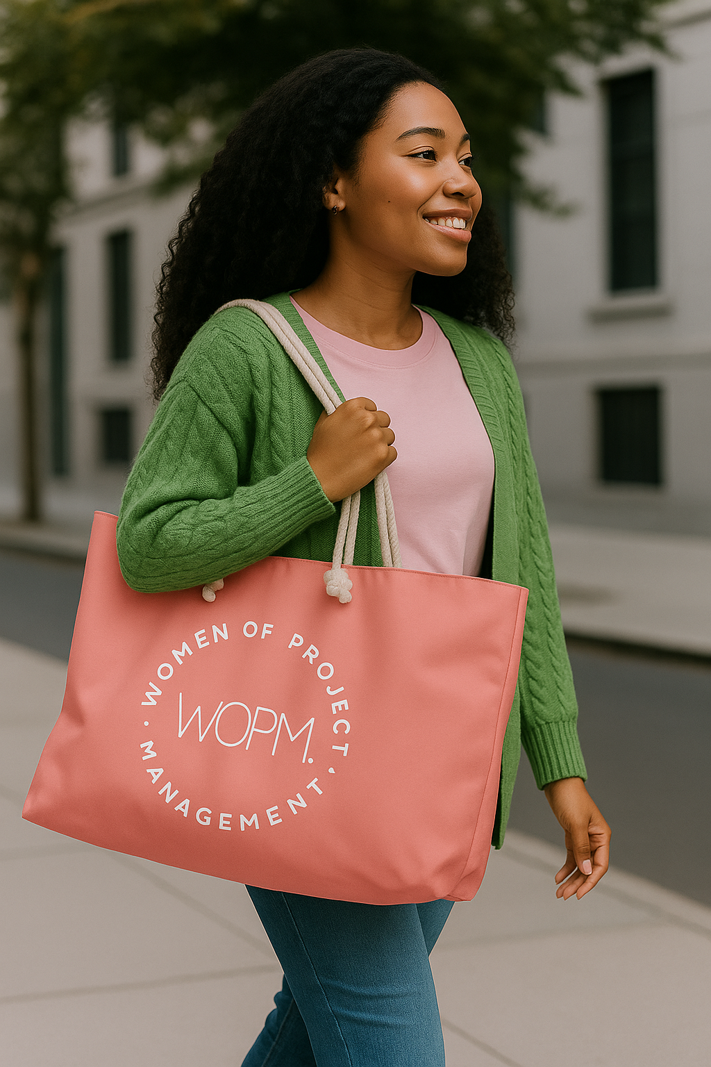 Pink Empowering Weekender Bag