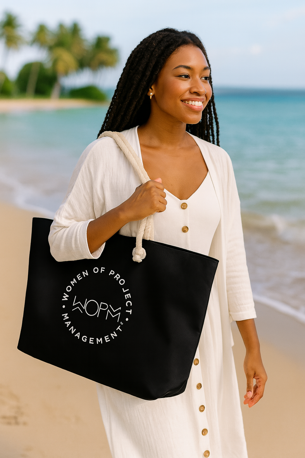 Black Empowering Weekender Bag