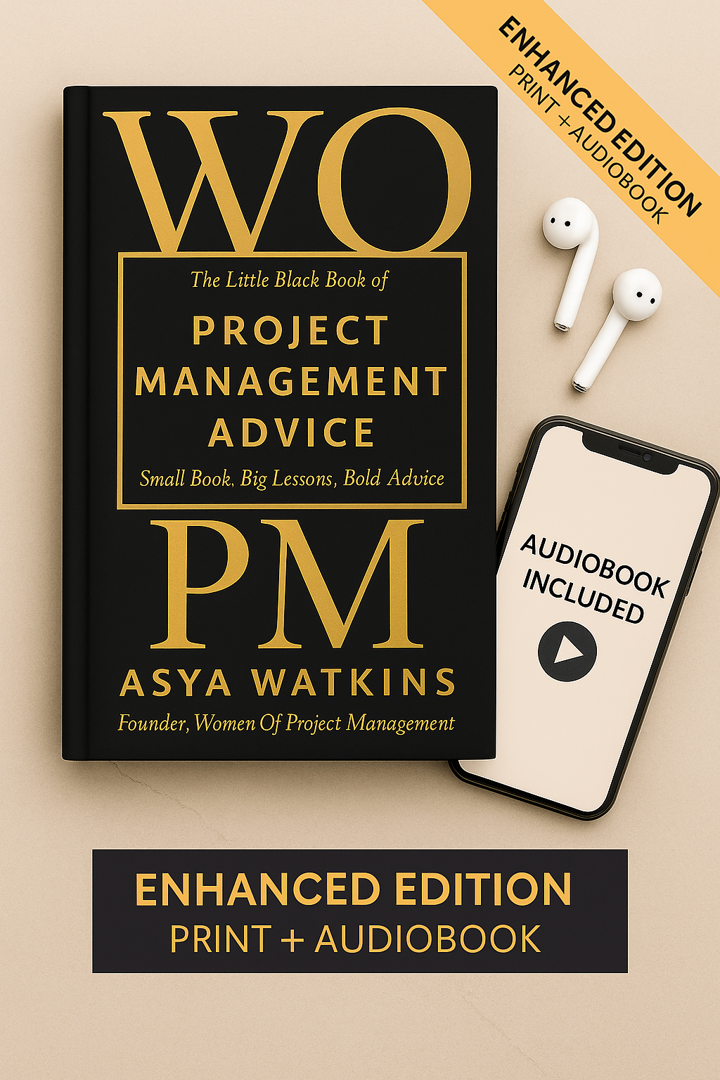 Special Edition Book + Audiobook: The Little Black Book Of Project Management Advice